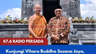 Kunjungi Vihara Buddha Sasana Jaya, Bupati Blitar Ajak Umat Buddha Perkuat Persatuan dan Keharmonisan