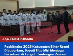 Paskibraka 2025 Resmi Dibubarkan, Bupati Titip Misi Menjaga Persatuan di Tengah Tantangan Zaman