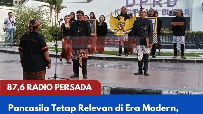 Pancasila Tetap Relevan di Era Modern, DPRD Kabupaten Blitar Dorong Masyarakat Terus Menjaga Nilai Kebangsaan