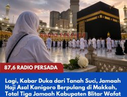 Lagi, Kabar Duka dari Tanah Suci, Jamaah Haji Asal Kanigoro Berpulang di Makkah, Total Tiga Jamaah Kabupaten Blitar Wafat