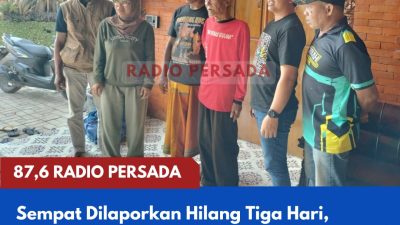 Sempat Dilaporkan Hilang Tiga Hari, Suyatno Warga Karangrejo Garum Berhasil Ditemukan dan Kembali ke Keluarga