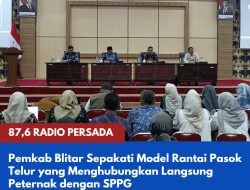 Pemkab Blitar Sepakati Model Rantai Pasok Telur yang Menghubungkan Langsung Peternak dengan SPPG