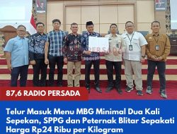 Telur Masuk Menu MBG Minimal Dua Kali Sepekan, SPPG dan Peternak Blitar Sepakati Harga Rp24 Ribu per Kilogram