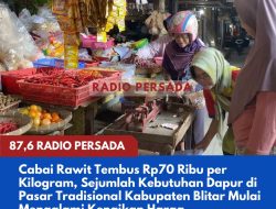 Cabai Rawit Tembus Rp70 Ribu per Kilogram, Sejumlah Kebutuhan Dapur di Pasar Tradisional Kabupaten Blitar Mulai Mengalami Kenaikan Harga
