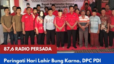 Peringati Hari Lahir Bung Karno, DPC PDI Perjuangan Kabupaten Blitar Teguhkan Nilai Perjuangan dan Gotong Royong