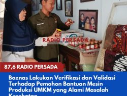 Baznas Lakukan Verifikasi dan Validasi Terhadap Pemohon Bantuan Mesin Produksi UMKM yang Alami Masalah Kesehatan