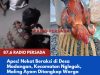 Apes! Nekat Beraksi di Desa Modangan, Kecamatan Nglegok, Maling Ayam Ditangkap Warga