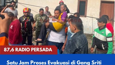 Satu Jam Proses Evakuasi di Gang Sriti Wlingi, Korban Terjebak Sumur Berhasil Diselamatkan