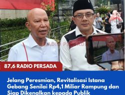 Jelang Peresmian, Revitalisasi Istana Gebang Senilai Rp4,1 Miliar Rampung dan Siap Dikenalkan kepada Publik