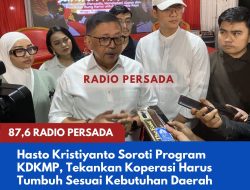 Hasto Kristiyanto Soroti Program KDKMP, Tekankan Koperasi Harus Tumbuh Sesuai Kebutuhan Daerah