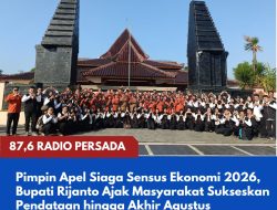 Pimpin Apel Siaga Sensus Ekonomi 2026, Bupati Rijanto Ajak Masyarakat Sukseskan Pendataan hingga Akhir Agustus