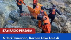 6 Hari Pencarian, Korban Laka Laut di Pantai Pangi Blitar Ditemukan Meninggal di Tebing Umbul Waru