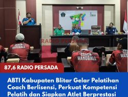 ABTI Kabupaten Blitar Gelar Pelatihan Coach Berlisensi, Perkuat Kompetensi Pelatih dan Siapkan Atlet Berprestasi