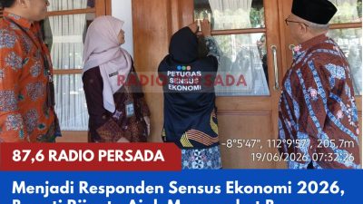Menjadi Responden Sensus Ekonomi 2026, Bupati Rijanto Ajak Masyarakat Bersama-sama Membangun Basis Data Ekonomi yang Akurat