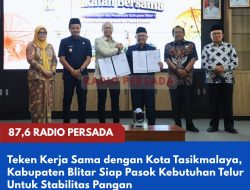 Teken Kerja Sama dengan Kota Tasikmalaya, Kabupaten Blitar Siap Menopang Kebutuhan Telur untuk Stabilitas Pangan