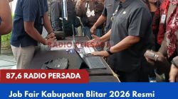 Job Fair Kabupaten Blitar 2026 Resmi Dibuka, Ratusan Peluang Kerja Ditawarkan bagi Lulusan SMA hingga Sarjana