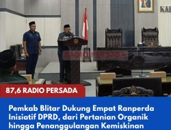 Pemkab Blitar Dukung Empat Ranperda Inisiatif DPRD, dari Pertanian Organik hingga Penanggulangan Kemiskinan