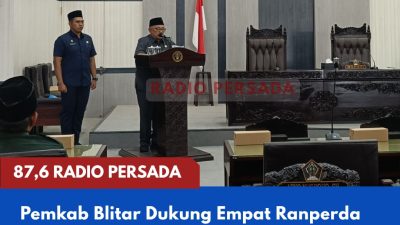 Pemkab Blitar Dukung Empat Ranperda Inisiatif DPRD, dari Pertanian Organik hingga Penanggulangan Kemiskinan