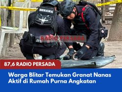 Warga Blitar Temukan Granat Nanas Aktif di Rumah Purna Angkatan