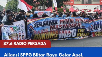 Aliansi SPPG Blitar Raya Gelar Apel, Angkat Dampak Program MBG bagi Tenaga Kerja dan Pemasok Lokal