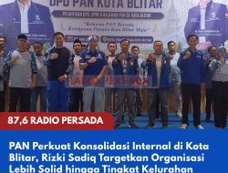 PAN Perkuat Konsolidasi Internal di Kota Blitar, Rizki Sadiq Targetkan Organisasi Lebih Solid hingga Tingkat Kelurahan