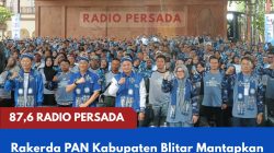 Rakerda PAN Kabupaten Blitar Mantapkan Strategi Pemenangan Pemilu 2029, Bidik Perolehan 10 Kursi DPRD
