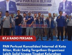 PAN Perkuat Konsolidasi Internal di Kota Blitar, Rizki Sadig Targetkan Organisasi Lebih Solid hingga Tingkat Kelurahan