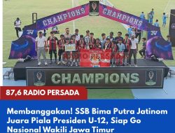 Membanggakan! SSB Bima Putra Jatinom Juara Piala Presiden U-12, Siap Go Nasional Wakili Jawa Timur
