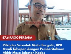 Pilkades Serentak Mulai Bergulir, BPD Awali Tahapan dengan Pemberitahuan Akhir Masa Jabatan Kades