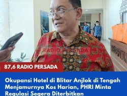Okupansi Hotel di Blitar Anjlok di Tengah Menjamurnya Kos Harian, PHRI Minta Regulasi Segera Diterbitkan