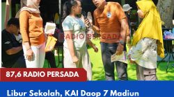 Libur Sekolah, KAI Daop 7 Madiun Ingatkan Anak-anak Tak Bermain di Jalur Kereta Api