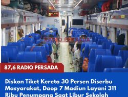 Diskon Tiket Kereta 30 Persen Diserbu Masyarakat, Daop 7 Madiun Layani 311 Ribu Penumpang Saat Libur Sekolah