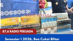 Semester I 2026, Bea Cukai Blitar Lampaui Target Trajectory Penerimaan Negara hingga 113,36 Persen