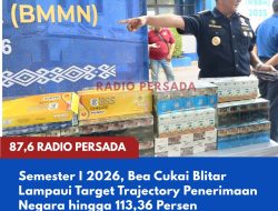 Semester I 2026, Bea Cukai Blitar Lampaui Target Trajectory Penerimaan Negara hingga 113,36 Persen