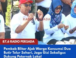 Pemkab Blitar Ajak Warga Konsumsi Dua Butir Telur Sehari, Jaga Gizi Sekaligus Dukung Peternak Lokal