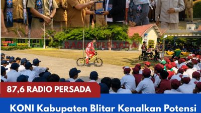 KONI Kabupaten Blitar Kenalkan Potensi Olahraga kepada Siswa Baru Lewat Program Goes to School