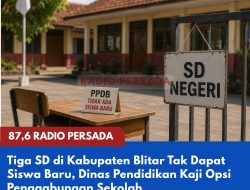 Tiga SD di Kabupaten Blitar Tak Dapat Siswa Baru, Dinas Pendidikan Kaji Opsi Penggabungan Sekolah