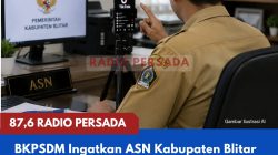 BKPSDM Ingatkan ASN Kabupaten Blitar Tak Melakukan Live Media Sosial untuk Kepentingan Pribadi saat Jam Kerja