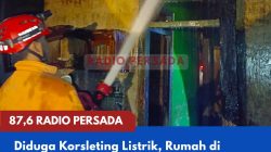 Diduga Korsleting Listrik, Rumah di Bendosewu Terbakar Saat Pemilik Keluar Membeli Makan