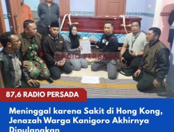 Meninggal karena Sakit di Hong Kong, Jenazah Warga Kanigoro Akhirnya Dipulangkan