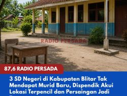 3 SD Negeri di Kabupaten Blitar Tak Mendapat Murid Baru, Dispendik Akui Lokasi Terpencil dan Persaingan Jadi Tantangan