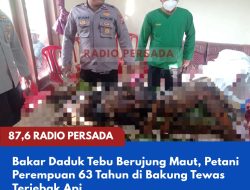 Bakar Daduk Tebu Berujung Maut, Petani Perempuan 63 Tahun di Bakung Tewas Terjebak Api