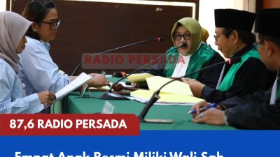 Empat Anak Resmi Miliki Wali Sah, Kejari Blitar Kawal Penetapan Perwalian