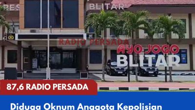 Diduga Oknum Anggota Kepolisian Diamankan dalam Pengembangan Kasus Narkoba di Blitar