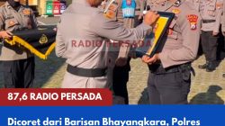 Dicoret dari Barisan Bhayangkara, Polres Blitar Kota Pecat Aiptu EW Usai Berulang Kali Terlibat Kasus Narkoba