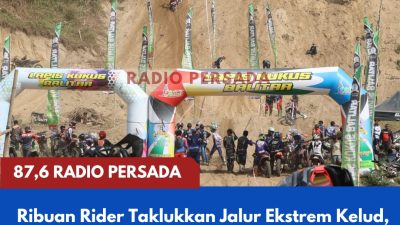 Ribuan Rider Taklukkan Jalur Ekstrem Kelud, HUT Bhayangkara ke-80 di Blitar Berlangsung Meriah