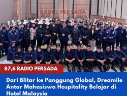 Dari Blitar ke Panggung Global, Dreamile Antar Mahasiswa Hospitality Belajar di Hotel Malaysia