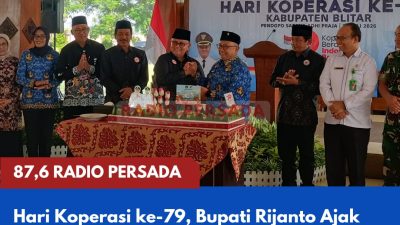 Hari Koperasi ke-79, Bupati Rijanto Ajak Koperasi Bertransformasi Menjadi Pilar Ekonomi yang Modern dan Berdaya Saing