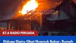 Diduga Dipicu Obat Nyamuk Bakar, Rumah Lansia di Selopuro Ludes Terbakar