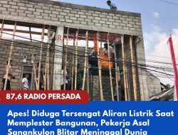Apes! Diduga Tersengat Aliran Listrik Saat Memplester Bangunan, Pekerja Asal Sanankulon Blitar Meninggal Dunia